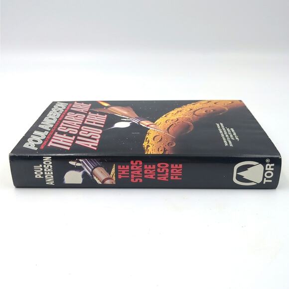 The Stars are Also Fire Poul Anderson Used Hardcover 1994 Tor Books Dust Jacket - Picture 3 of 4